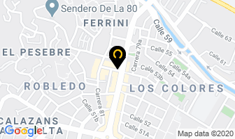 Mapa de Ingeniería Y Servicios Ltda. en Medellín