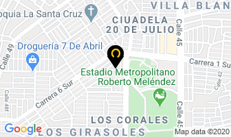 Mapa de Ingenius Marketing en Barranquilla
