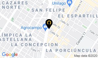 Mapa de Ingeproyectos Y Cía. Ltda. en Bogotá D.C