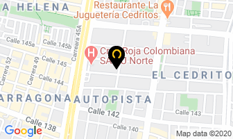 Mapa de Ingerarco Asesorias en Bogotá D.C