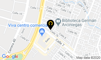 Mapa de Ingetecno Ltda. en Villavicencio