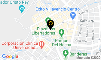 Mapa de Ingeval Ltda. en Villavicencio