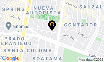 Mapa de Ingles 40 Horas en Bogotá D.C