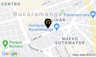 Mapa de Ingsucol en Bucaramanga