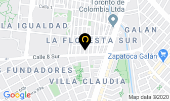 Mapa de Ingubor en Bogotá D.C