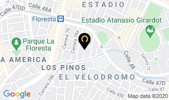 Mapa de Iniciativa Privada en Medellín
