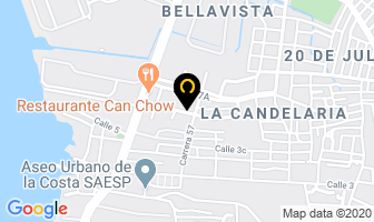 Mapa de Initec Ltda. en Cartagena