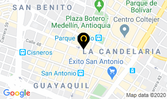 Mapa de Inkjet Color S.a.s en Medellín