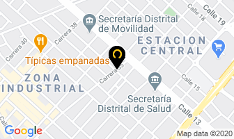 Mapa de Inmecolsa S.a. en Bogotá D.C