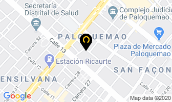 Mapa de Inmobiliaria Admi-Inversiones S.a.s en Bogotá D.C
