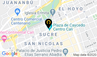 Mapa de Inmobiliaria Alvaro Rubio en Cali