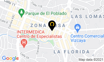 Mapa de Inmobiliaria Arcilla Y Bambú en Medellín