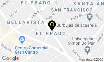 Mapa de Inmobiliaria Carson S.a. en Barranquilla