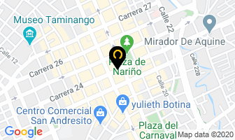 Mapa de Inmobiliaria Casa Quinta en Pasto