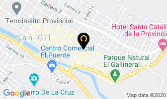 Mapa de Inmobiliaria Casautos en San Gil