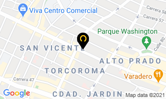 Mapa de Inmobiliaria Certain en Barranquilla