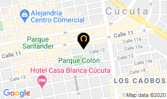 Mapa de Inmobiliaria Confiar E.u. en Cúcuta