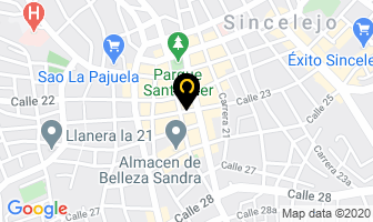 Mapa de Inmobiliaria Cosmos Ltda. en Sincelejo