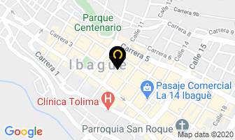Mapa de Inmobiliaria Dionisio Barrera Ltda. en Ibagué