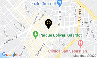 Mapa de Inmobiliaria El Parque en Girardot
