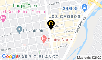 Mapa de Inmobiliaria Finar Ltda. en Cúcuta