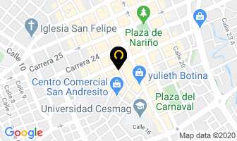 Mapa de Inmobiliaria Galeras en Pasto