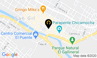 Mapa de Inmobiliaria Guanenta en San Gil