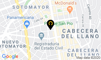 Mapa de Inmobiliaria Herad Ltda. en Bucaramanga