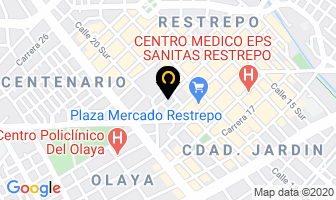 Mapa de Inmobiliaría I.b.r. en Bogotá D.C