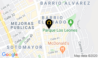 Mapa de Inmobiliaria Inversiones Pegser en Bucaramanga