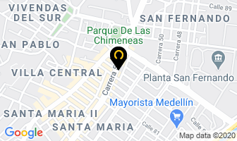 Mapa de Inmobiliaria Jardin en Medellín