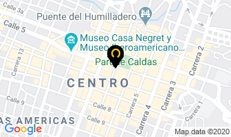 Mapa de Inmobiliaria La Casona en Popayán