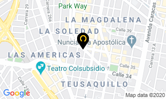 Mapa de Inmobiliaria La Soledad Ltda. en Bogotá D.C