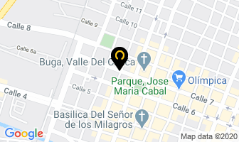 Mapa de Inmobiliaria La Trece en Guadalajara de Buga