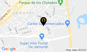 Mapa de Inmobiliaria Las Brisas en Jamundí