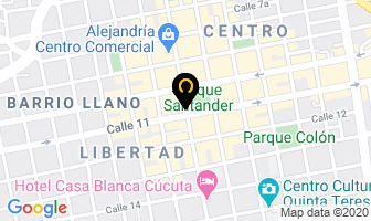 Mapa de Inmobiliaria Luna Pérez Ltda. en Cúcuta
