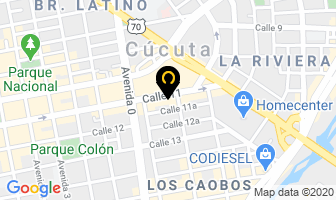 Mapa de Inmobiliaria Marelsa en Cúcuta
