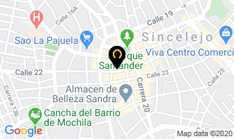 Mapa de Inmobiliaria Metroinmuebles en Sincelejo