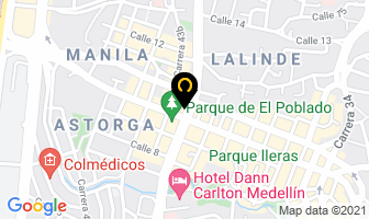 Mapa de Inmobiliaria Poblado S.a.s. en Medellín