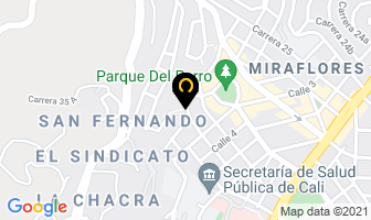 Mapa de Inmobiliaria Raices Ltda. en Cali
