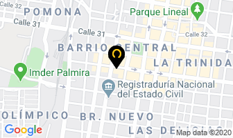 Mapa de Inmobiliaria Real State en Palmira