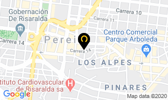 Mapa de Inmobiliaria Rentar S.a.s. en Pereira