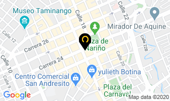 Mapa de Inmobiliaria San Andrés en Pasto