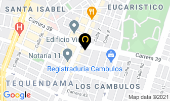 Mapa de Inmobiliaria Santiago De Cali en Cali