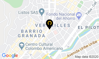 Mapa de Inmobiliaria Versalles en Cali