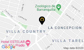 Mapa de Inmobiliaria Vivimpro en Barranquilla