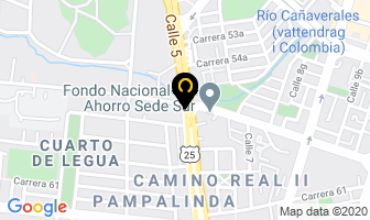 Mapa de Inmoda Ltda. en Cali