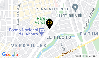 Mapa de Inmuebles Del Pacífico S.a. en Cali