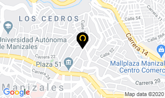 Mapa de Innova en Manizales