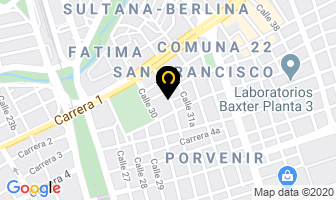 Mapa de Innovaciones Plásticas S.a. en Cali